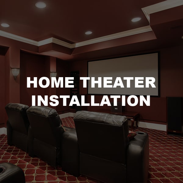 home theater install in Iowa